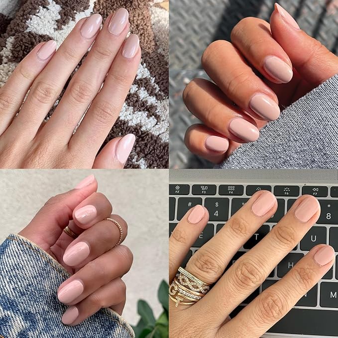 Olive & June Long Lasting Nail Polish | Plump Gel-Like Finish No Lamp Needed | Lasts up to 10 days | Salon-Quality Color at Home | 15-Free, Vegan & Cruelty-Free Chip-Resistant Shine | HZ | Dusty Rose