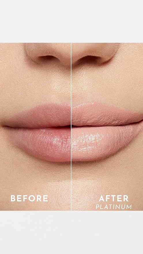 Lawless Women's Forget the Filler Lip-Plumping Line-Smoothing Satin Cream Lipstick, Platinum, Pink, 0.1 Ounce