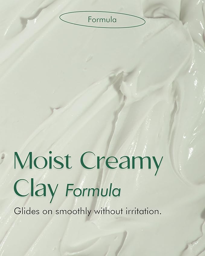 SanDaWha SKINCURE Vegan Seaweed Mud Mask, Korean skincare Blackhead Remover Clay Mask for Pore Cleansing with Kaolin & Bentonite, Oil Control & Gentle Exfoliation, 3.5oz