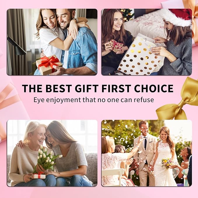 Under Eye Patches (48 Pairs) - New Tri-color Glitter Eye Gel Pads for Dark Circles Puffy Eyes,Under eye Bags,Wrinkles|Natural Collagen Under Eye Mask Patches, Gel Under Eye Patches