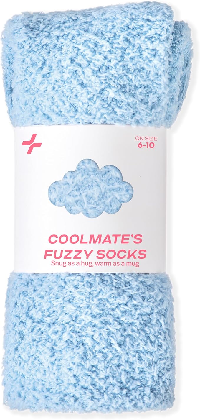 CoolMate GLOBAL Fuzzy Socks for Women Gift Box, Cozy, Soft, Comfy & Cloud-Like Socks, Plush, Durable for Spa, Home