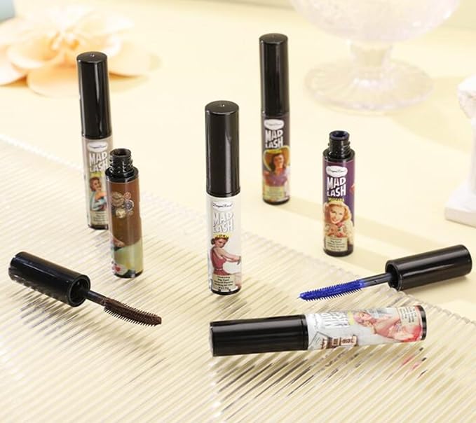 White Lash Colored Mascara Makeup Volumizing Volume Building Waterproof Sensational Washable Lengthening Natural Long-Lasting… (White)