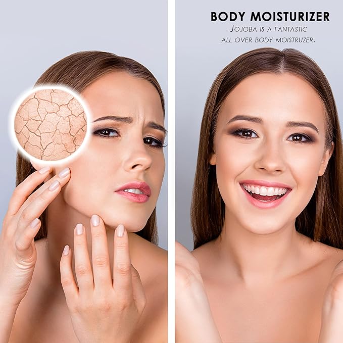 Soapeauty ARGAN OIL | 100% Natural & Pure | Cold Pressed & Deodorized | Carrier for Essential Oils, Face, Body and Skin Care, Hair Growth & Moisturizer | 32 fl oz