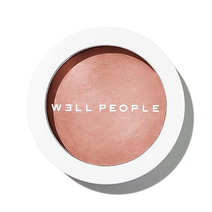 Well People Superpowder Brightening Powder, Baked Setting Powder For a Luminous Complexion, Blurs Imperfections & Smoothes Skin, Vegan & Cruelty-free, Petal