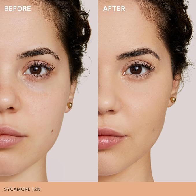 ILIA - Skin Rewind Complexion Stick - Foundation + Concealer + Skincare | Non-Toxic, Vegan, Cruelty-Free, Clean Makeup (12N - Sycamore, 0.35 oz | 10 g)