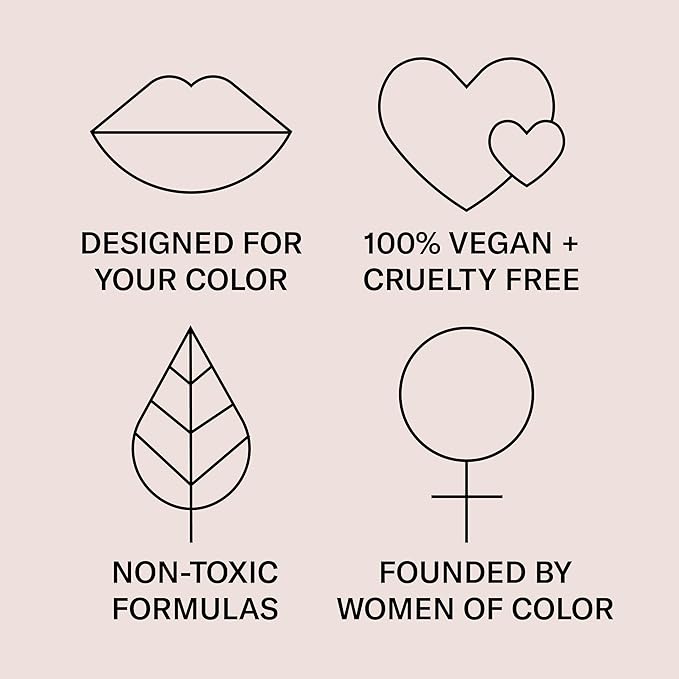 The Lip Bar - Lip Gloss, Vixen (Deep Red Opaque) - Gloss Up Color Rich - Smooth, Not Sticky Formula - Moisturizing Coconut Oil, Olive Oil, Argan Oil & Vitamin E - Vegan & Cruelty Free - .30 fl oz