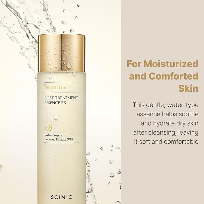 SCINIC Prestige First Treatment Essence 5.1 fl oz (150ml) | First-step Essence | The Essence Strengthens The Skin Base | Intensive Barrier Care | 8x Concentrated Essence | K-beauty
