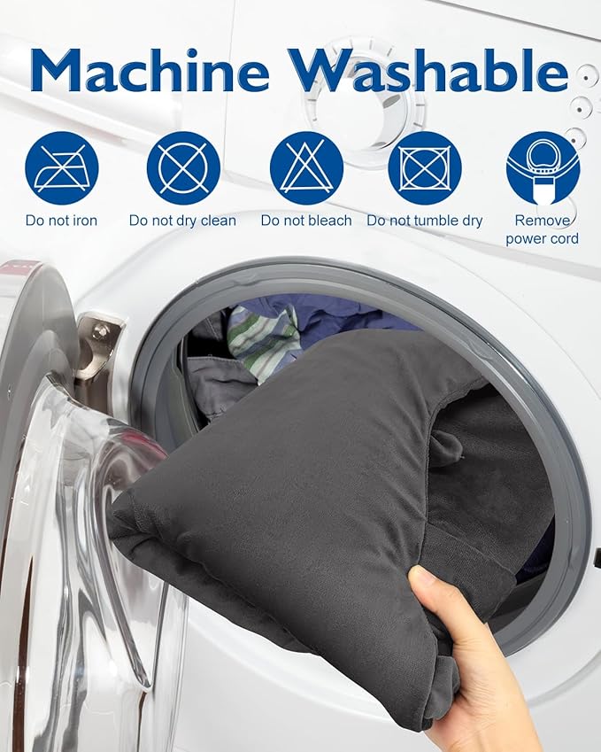 Heating Pad for Neck Shoulders Back Pain Relief, Anniversary Birthday Christmas Gifts for Women Men Mom Dad, FSA Eligible Item, Large Electric Heat Pad for Full Body, Stocking Stuffers for Adults