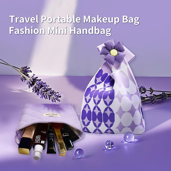 Happy Birthday Gifts for Women Mom Her Friend Sister Wife Grandma, Self Care Gifts Get Well Gifts Unique Relaxing Spa Gift Basket Set (Purple)