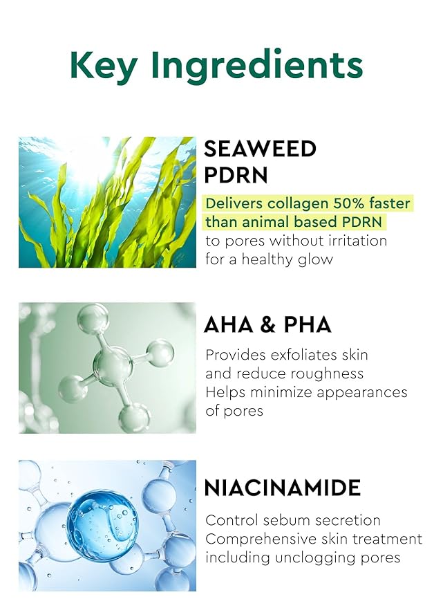 Bewants Seaweed PDRN Peel-Off Wrapping Jelly Mask 3.38 fl oz | Exfoliating Facial Mask with AHA BHA & Niacinamide | Pore Minimizing | Smoother Skin Texture | 1 Pack