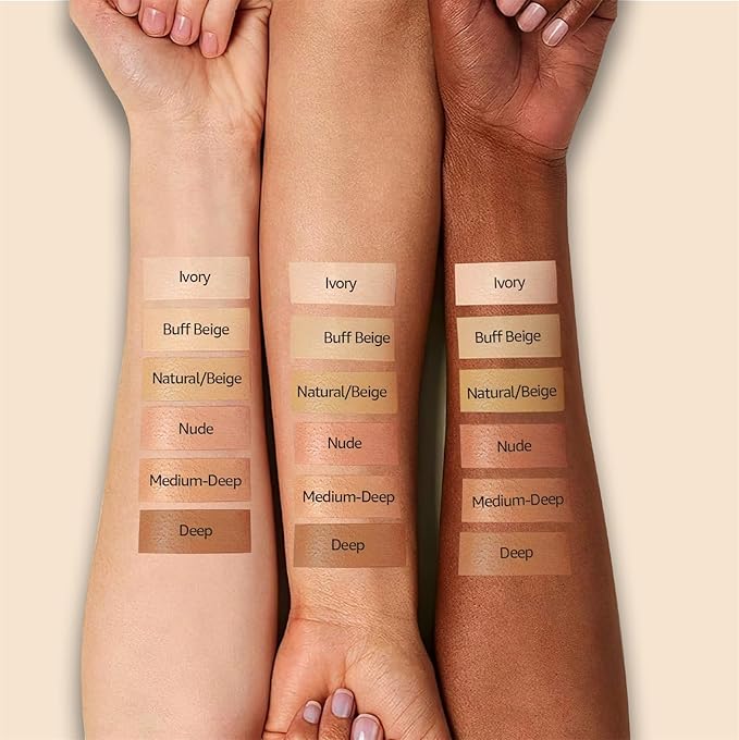 Mushroom Head Air Cushion CC Cream Foundation Full Coverage Moisturizing Oil Control Waterproof Long-Lasting Even Skin Tone Natural Cream Foundation for Mature Skin (Medium)