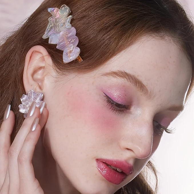 Flower Knows Strawberry Rococo Cloud Lip Cream 3-Piece Set,S03+S05+S08 with Canvas Tote Bag & Hair Clip,Velvety Matte Liquid Lipsticks,Moisturizing Long Lasting Lip Stain for Girls & Women