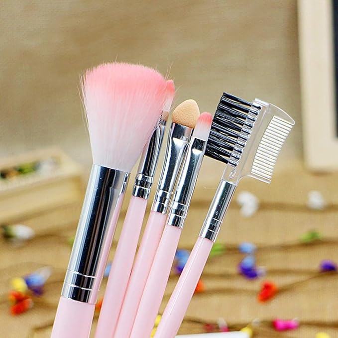 5 Pcs Set Makeup Brushes, Professional Foundation Concealer Face Eye Beauty Tool Set Cosmetic Tools Makeup Brush Sets and Kits