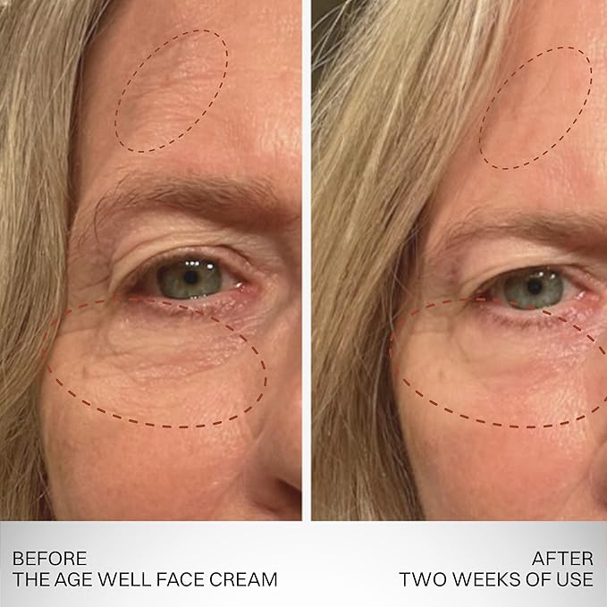 Tano Age Well Face Cream – Retinol Alternative with Banana Sap, Hyaluronic Acid, Vitamin C – Reduces Wrinkles, Firms Skin, Boosts Collagen – Fragrance Free, EU Clean, Travel Size 0.5oz