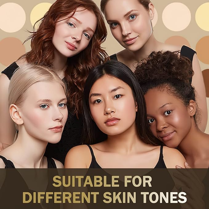 LAVONE Eyebrow Stamp Pencil Kit - Makeup Brow Stamp Trio with Waterproof Eyebrow Pencil, Eyeliner, Pomade, Dual-ended Brush - Dark Gray