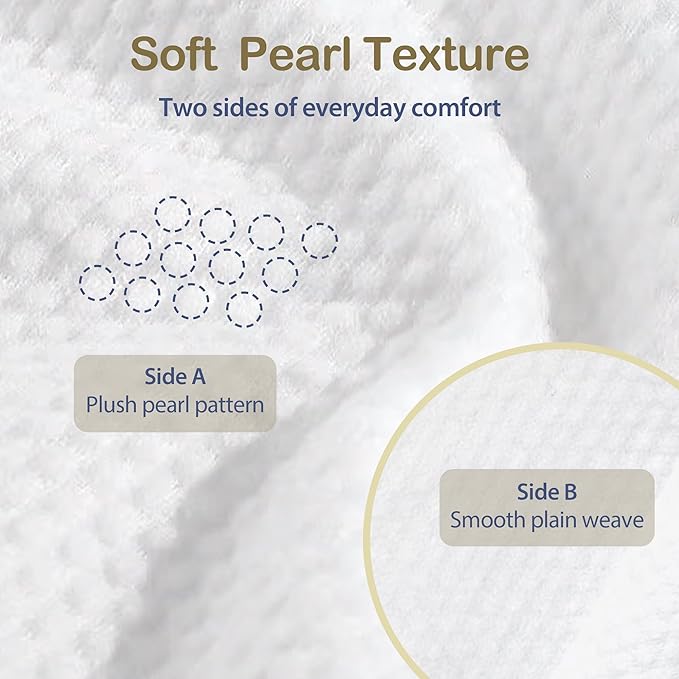 Ourmed Life Face Towels, 12"×12" Tear-Off Disposable Biodegradable Facial Towels for Sensitive Skin, Lint- free Face Wipes for Washing Face, Skincare and Makeup Removal, Dry Wipes, (120 Ct, 2 Pack)