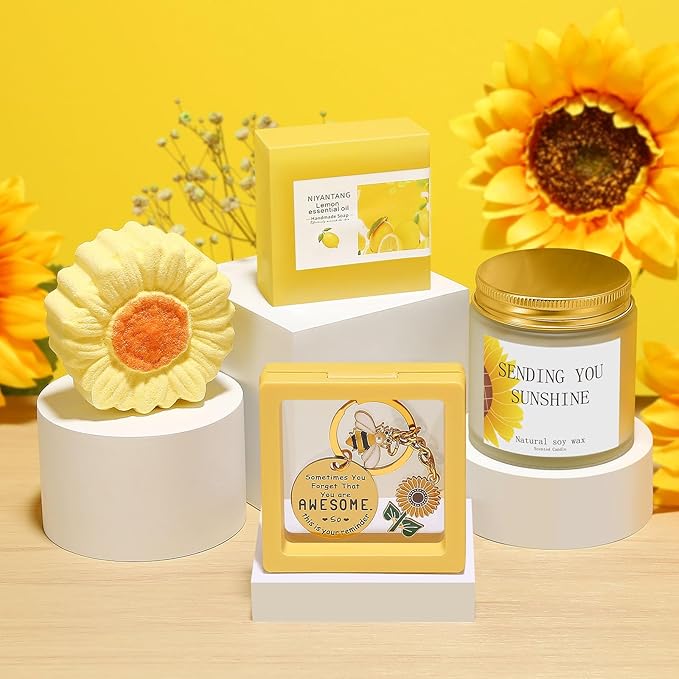 Birthday Gifts for Women, Friend, Mom, Sister Christmas Gifts, Self Care Gift Baskets, Relaxation Spa Gifts Set with Luxury Blanket, Unique Birthday, Mothers Day ,Valentines Day gifts for Her