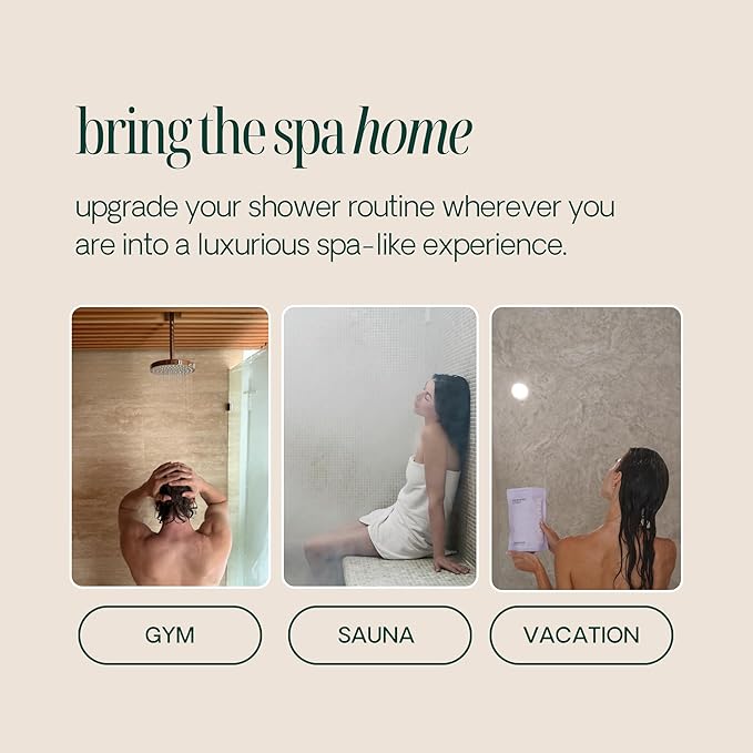 Shower Steamers Aromatherapy 10 Pack - Made in USA with Natural Essentials Oils for Christmas Stocking Stuffers, Birthday Gifts for Women and Men, White Elephant, Relaxation - Lavender