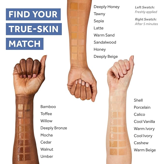 No7 Lift & Luminate Triple Action Serum Foundation - Liquid Makeup with SPF 15 for a Dewy, Glowy Base - Radiant Formula for Mature Skin - Cool Ivory (1 Fl Oz)