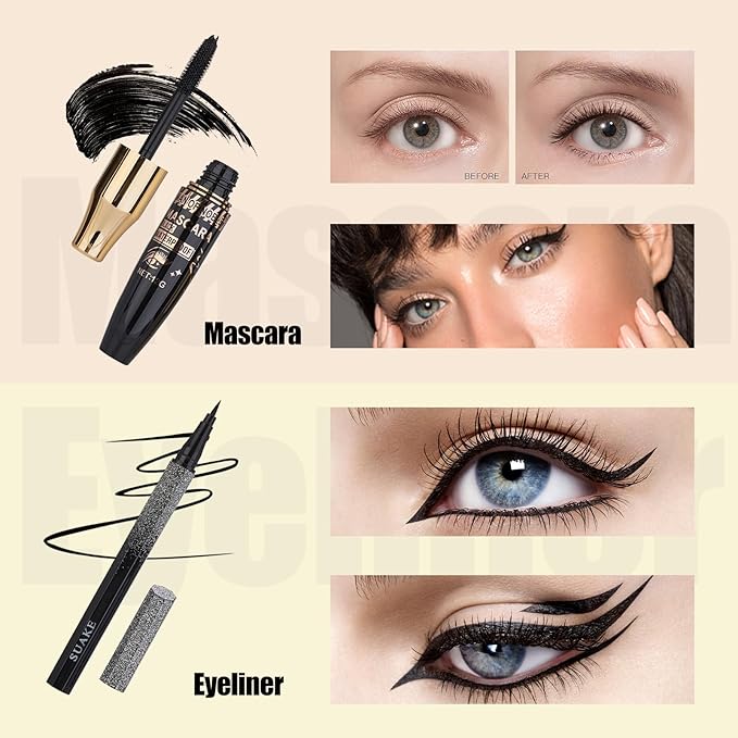 All in One Makeup Kit for Women Full Kit, Travel Makeup Kit, Makeup Gift Set for Women & Girls, Makeup Essential Bundle Include Foundation Eyeshadow Palette Lipstick Eyebrow Pencil Cosmetic Brush Set