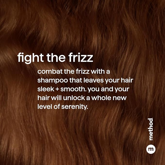 Method Smoothing Shampoo, Serene Escape, Magnolia + Rose Hip + Monoi Oil notes, 14oz