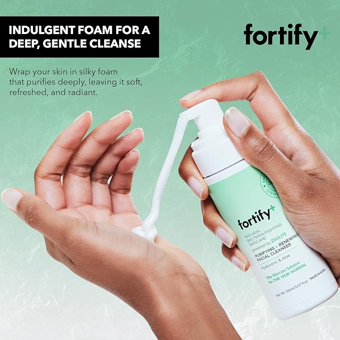 Foaming Facial Cleanser with Hyaluronic Acid & Aloe - Ultra Hydrating, Korean Face Wash - Dermatologist-Tested, Vegan, Clean Beauty, All Skin Types - Fragrance-Free - 5.07Fl.Oz (x2)