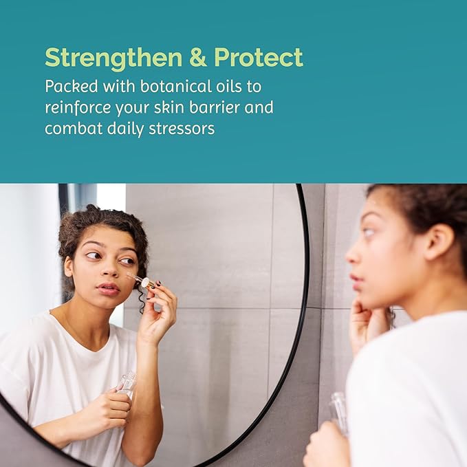 Skön Beautifully Strong Miracle Face Oil - 30ml Fast Absorbing Plant-Based Serum Vegan Natural Botanical Skincare for Dewy, Glowing, Smooth Complexion Lightweight Daily Moisturizer for Minimal Routine