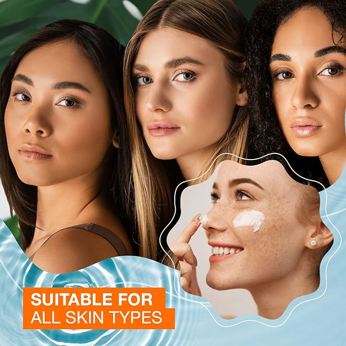 Collagen & Manuka Honey Daily Face Moisturizer - Balances pH, Anti-Aging, Skin Firming, Dermatologist Tested, Cruelty Free Korean Skin Care For All Skin Types - 1.69 fl. oz