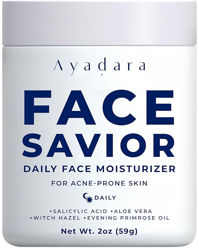 Acne Facial Moisturizer, 2 fl oz, Advanced Oil Control Face Moisturizer for Oily Skin, Hydrating Acne Cream & Anti Acne Moisturizer for Face, Powerful Skin Care Regimen for Men & Women