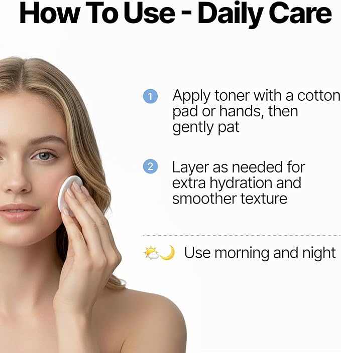 East Sea Deep Ocean Water Toner | Gentle Exfoliator, Calming, Hydrating and Moisturizing, Korean Skin Care Toner for Face, Korean Beauty for Men and Women (200ml / 6.7 fl. oz.)