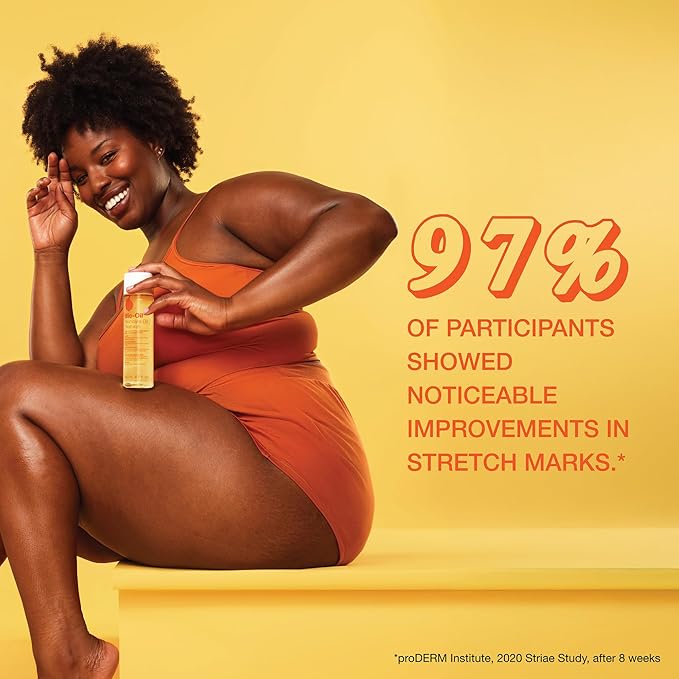 Bio-Oil Natural Skincare Oil Serum, Face and Body Moisturizer with Chamomile, Rosehip, and Lavender Oil, for Scars, Stretch Marks, Sensitive Skin, All Skin Types, 2 Oz