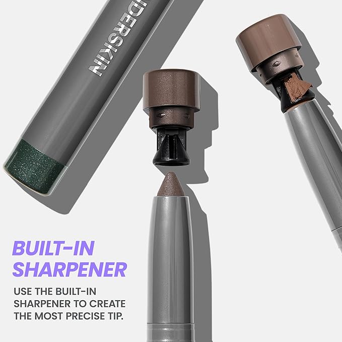 Wonderskin IYKYK Eyeshadow Stick - Longwear Eye Shadow Sticks, Budge-Proof and Waterproof Matte Eyeshadow Stick with Built-in Sharpener (Mink)