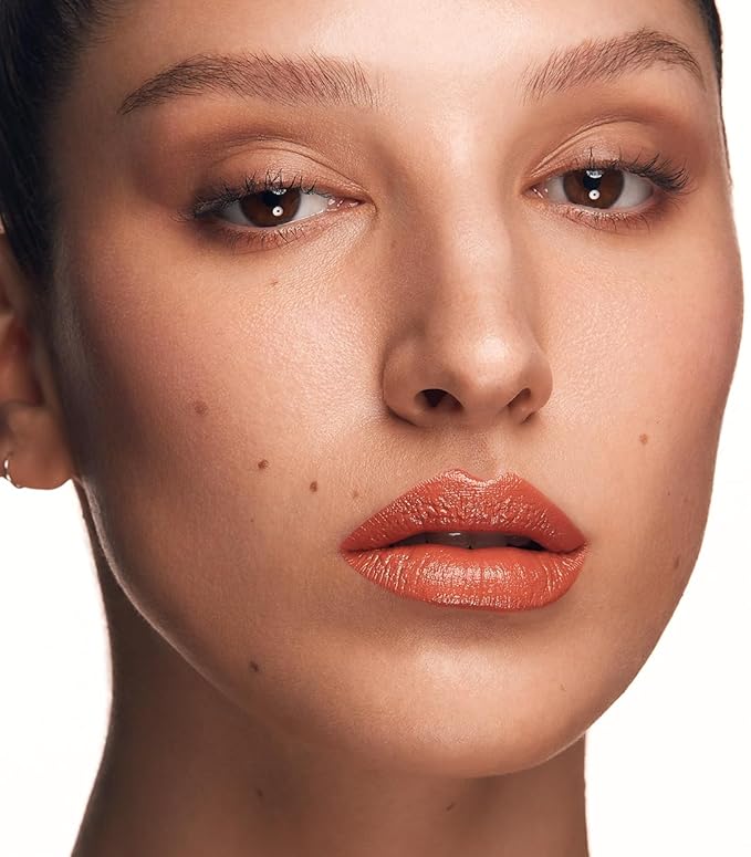 MAKE Beauty Cream Supreme Long-Lasting Lipstick. High Impact Hydrating Lip Color with Emollient Moisturizing Formula. Creamy Semi-Glossy Lipstick - Shade, Deep Flesh