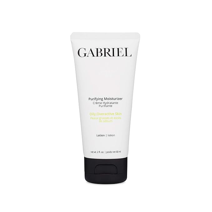 Gabriel Cosmetics Moisturizer, Vegan, Natural, Paraben-Free, Non GMO, All-Natural Skincare, 2 fl oz. (2 Fl oz, Purifying)