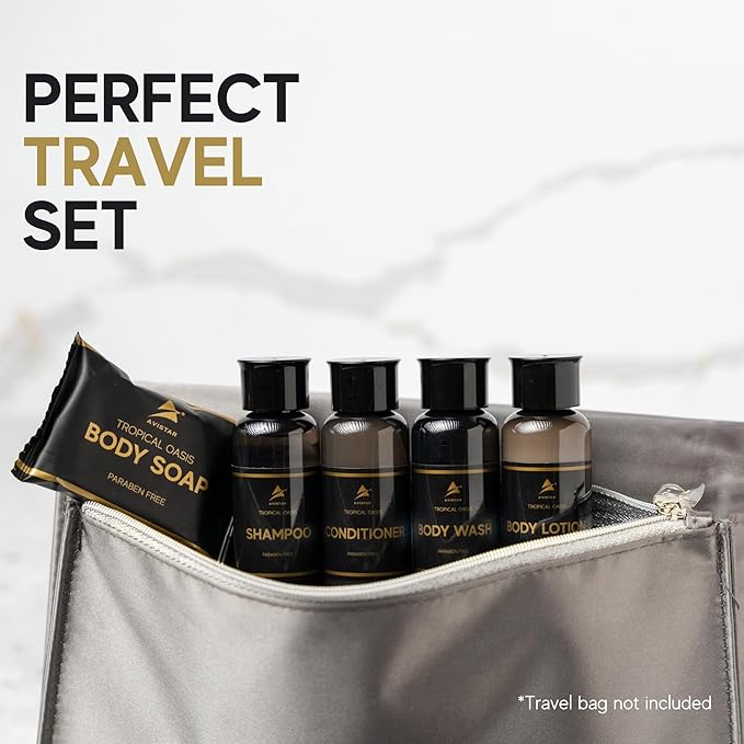 200 Piece Hotel Soap & Bulk Toiletries - Hotel Essentials for Guests - Hotel Shampoo & Conditioner Supplies for Guests, Hotel Toiletries Bulk Set, Hotel Soaps & Toiletries Bulk, Hotel Amenities Bulk