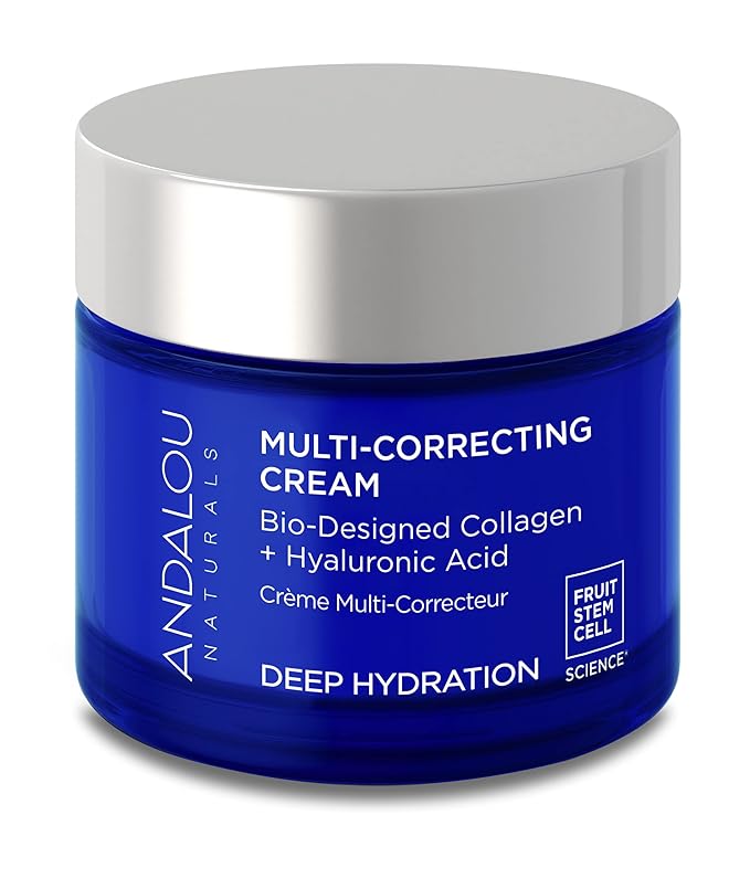 Andalou Naturals Deep Hydration, Multi-Correcting Cream, 1.7 fl oz (50 ml)