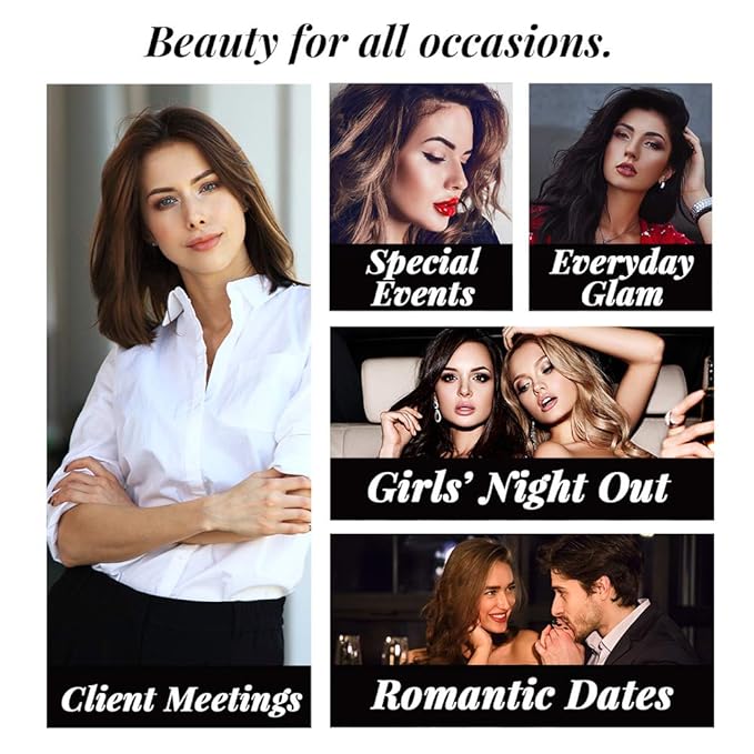 Ardell False Eyelashes Double Up 113 - Reusable Dramatic Volume Lashes, Eye Makeup Beauty Enhancement, 4 Pack