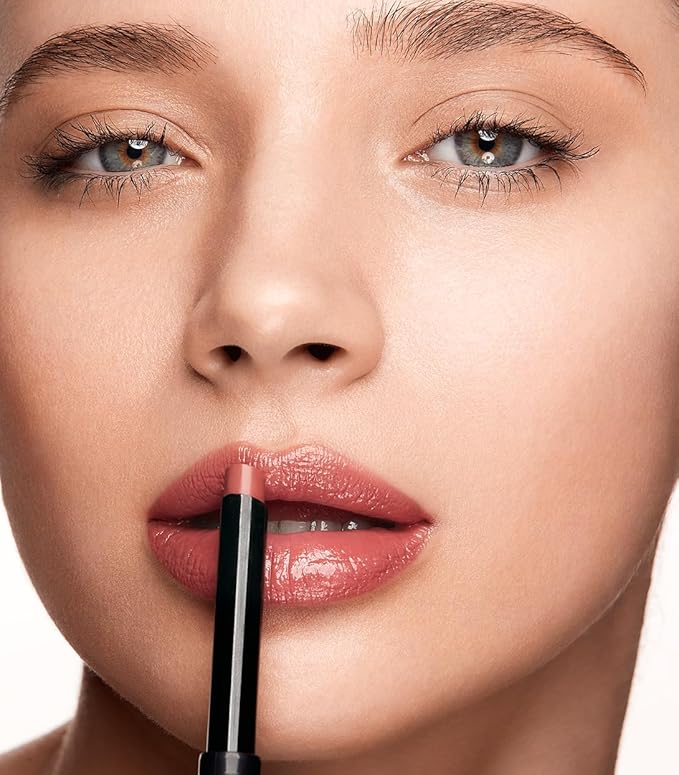 MAKE Beauty Cream Supreme Long-Lasting Lipstick. High Impact Hydrating Lip Color with Emollient Moisturizing Formula. Creamy Semi-Glossy Lipstick - Shade, Equilibrium