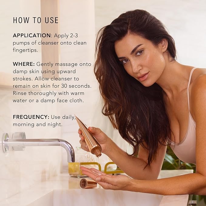 JLO Beauty That Hit Single Face Wash Cream, Antioxidant Rich Gel Cleanser & Makeup Remover Skin Care Formula Gentle Pore Cleansing Daily Facial Cleanser to Support Smooth, Radiant Skin, 5 Oz