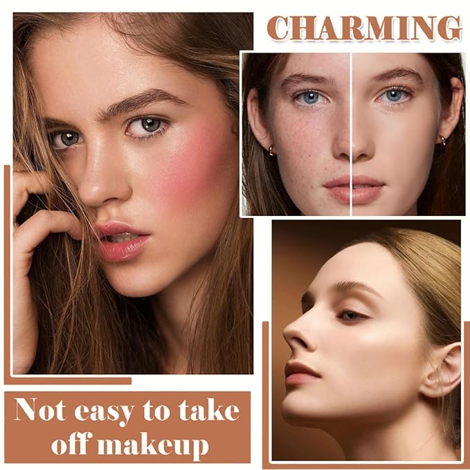 12 Colors Makeup Palette & Brush Set, Professional Eyeshadow, Blush, Highlighter, Contour Kit with 10 Champagne Gold Brushes, Cruelty-Free, Vegan, Travel-Friendly, for Beginners Pros