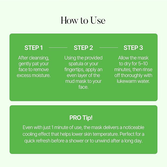 ALOE PDRN Cooling Mud Face Mask, Vegan Collagen Cream Clay Mask with Kaolin & Bentonite, Hydrating & Pore Care, Instant Cooling, Korean Skincare, 3.38 Fl Oz