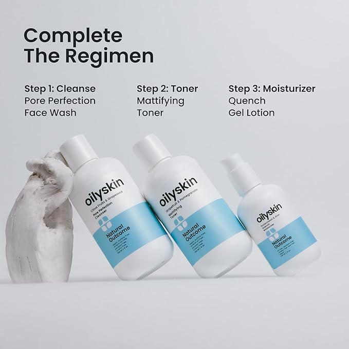 Oily Skin Moisturizer | Oil Free Daily Facial Moisturizer Gel w/Hyaluronic Acid | Watermelon & Aloe Vera Hydrating Face Lotion | Non-Greasy Lotion for Oily Skin Types | 4 oz by Natural Outcome