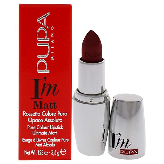 Pupa Milano I Am Matte Pure Colour Lipstick - 012 Angel Rose for Women - 0.123 oz Lipstick