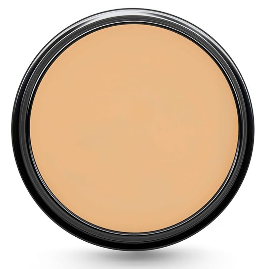 Graftobian HD Glamour Crème Foundation 1/2oz, Weightless Full Coverage Makeup, 65 Inclusive Shades, For All Skin Types, Natural or Full-Glam Looks, For Professionals and Beginners (Sweet Toffee)