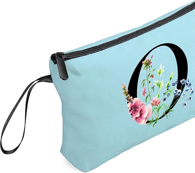 Happy Birthday Friendship Bridesmaid Team Gifts for Employees Women Mom Girl Daughter Teenage Personalized Make up Cosmetic Bag Travel with Mirror Mothers Day Christmas Graduation O