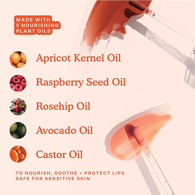 Tower 28 ShineOn Lip Jelly, XOXO | Non-Sticky, Vegan Lip Gloss in Sheer XOXO | Moisturizing Apricot and Raspberry Seed Oil | Clean, Cruelty Free