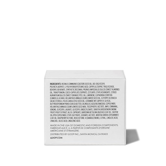 goop Beauty Nourishing Lip Repair Mask | Lip Hydration Treatment | Smooths, Plumps, & Softens | Ceramides & Vegan Lanolin | 0.3 oz