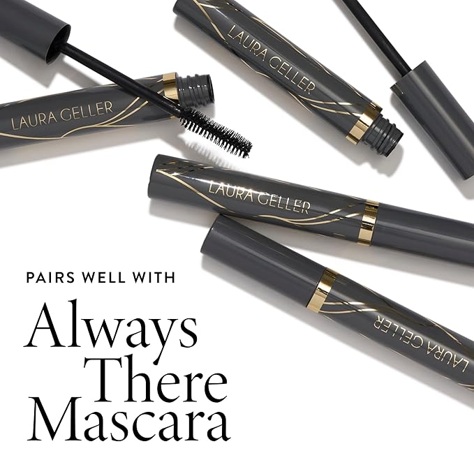 LAURA GELLER NEW YORK Swipe-n-Line Dual-Ended Eyeshadow + Eyeliner - Dramatic (Sage-Gray/Stormy Blue) - Cream Eyeshadow & Smooth Glide Eyeliner - Waterproof & Crease-free Color