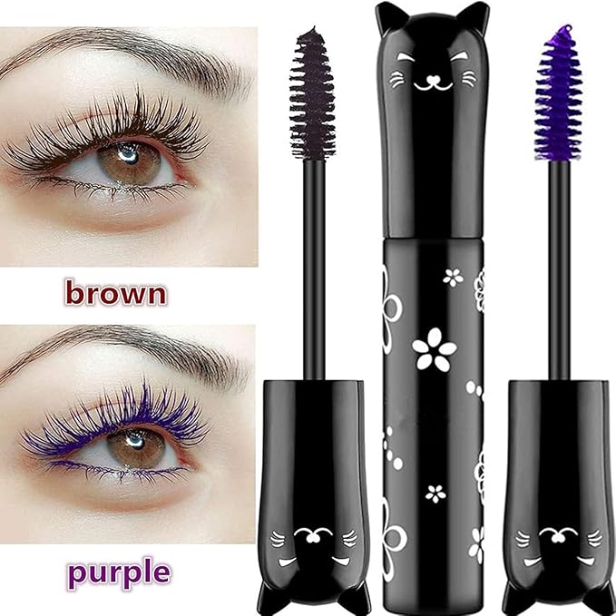 Pink Mascara For Eyelashes Waterproof Voluminous Colored Lengthening Curling Defining