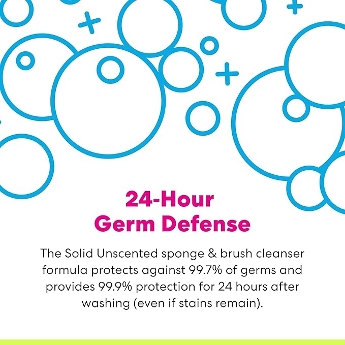 beautyblender Blendercleanser Tool Scrub Solid Cleanser – Lavender Scented Makeup Sponge & Brush Cleansing Bar – Hand, Sponge, and Brush Cleanser, Removes Makeup & Buildup, Travel-Friendly, 1 oz